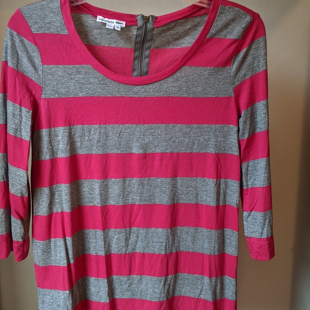 Lacoste 3/4 sleeve top